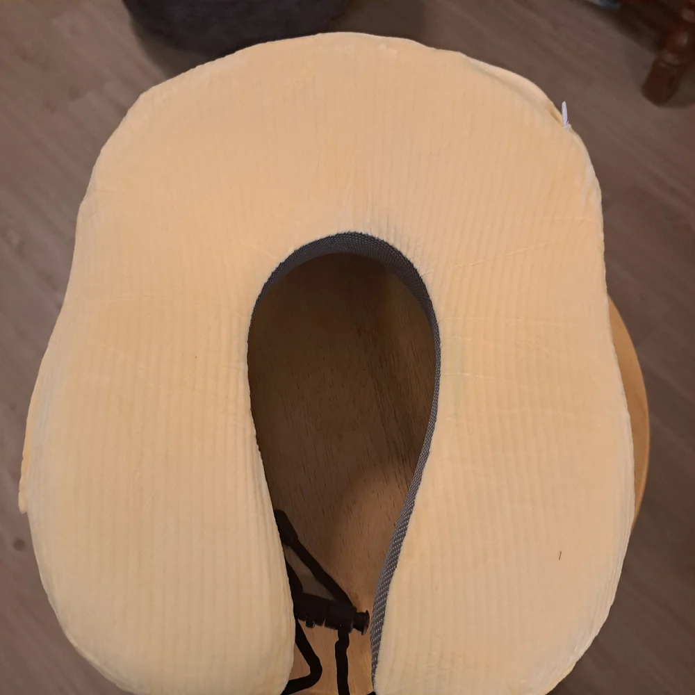 Yellow‎ and Gray Travel Pillow